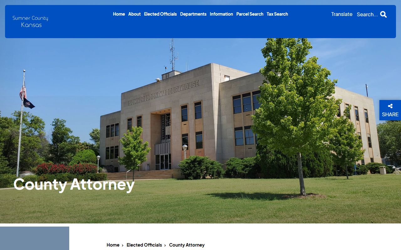 Sumner County court records after arrest county attorney office information